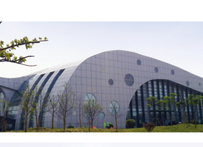 禹州会议中心外景网架工程